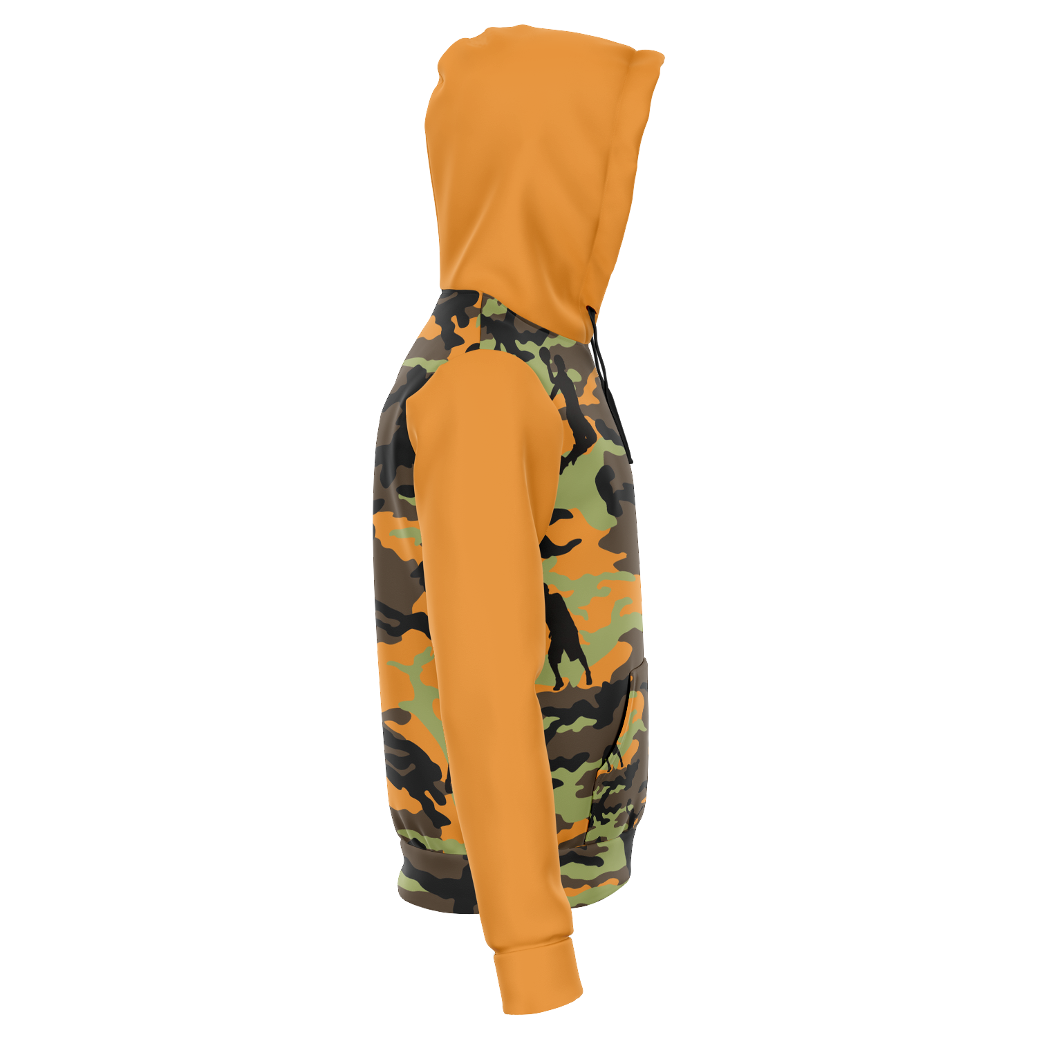 HTG - CAMO HOOD (Orange)