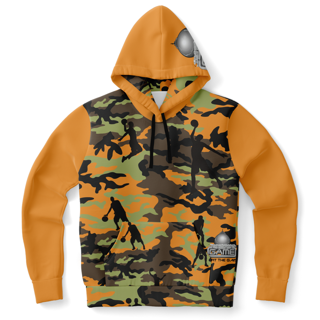 HTG - CAMO HOOD (Orange)