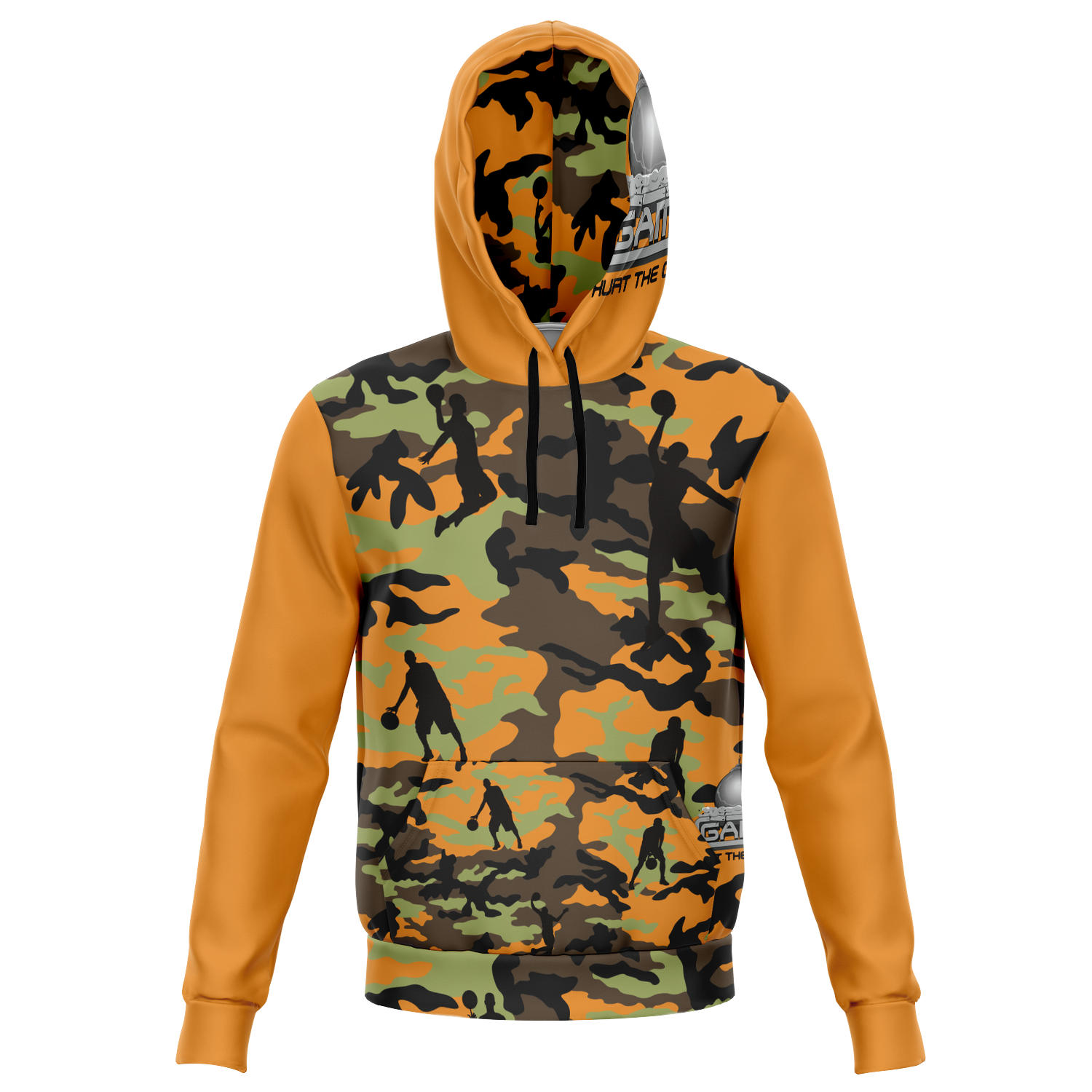 HTG - CAMO HOOD (Orange)